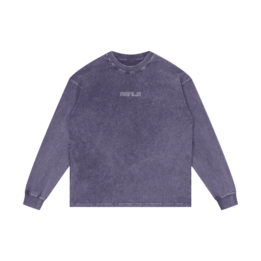 R-25 Oversized Graphic Long Sleeve