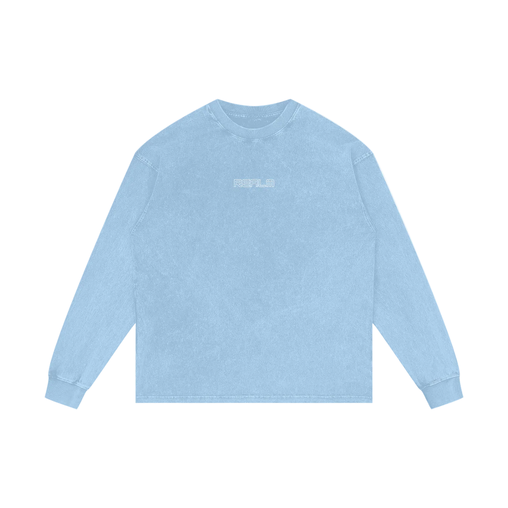 R-25 Oversized Graphic Long Sleeve