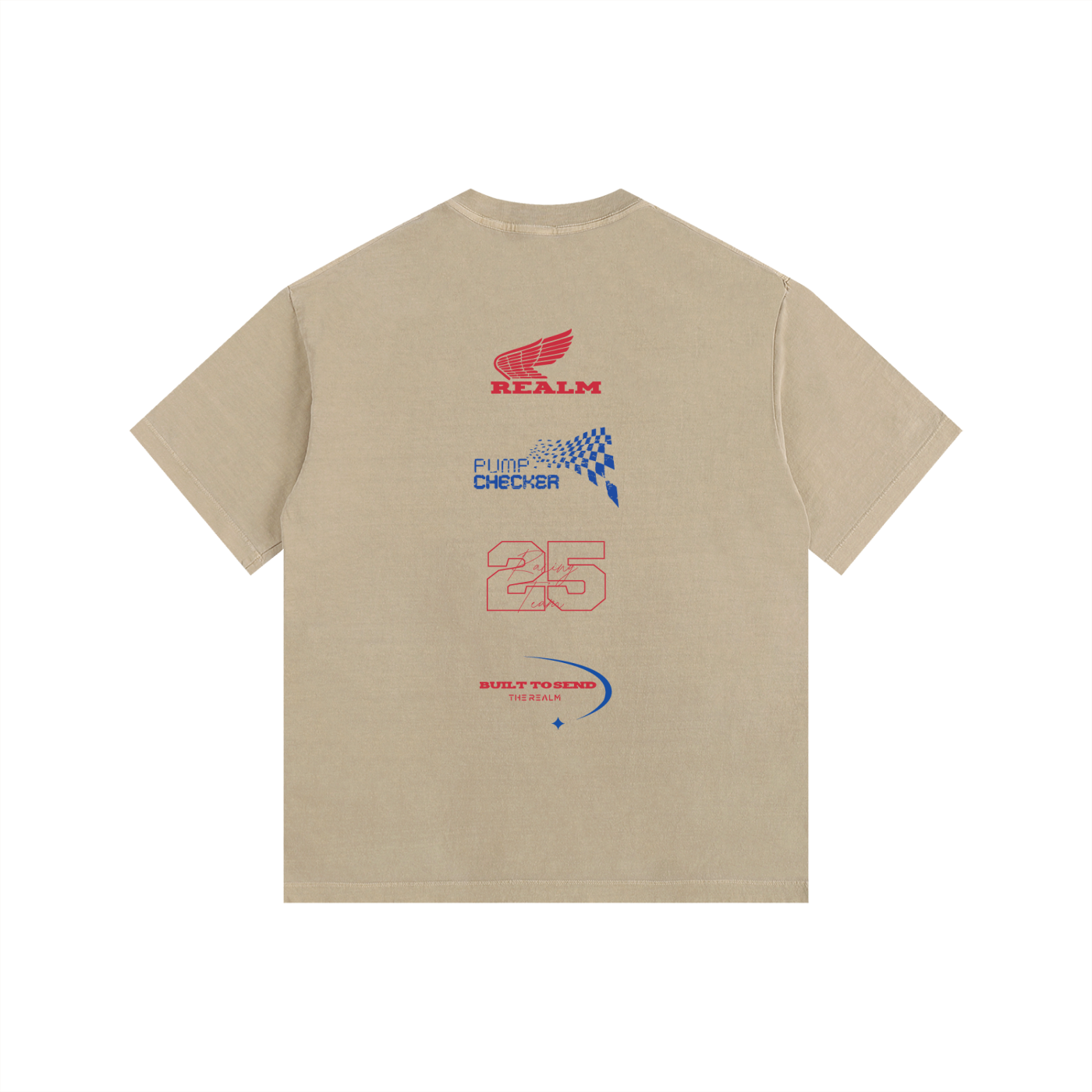 Vintage Washed Oversized Cotton T-Shirt