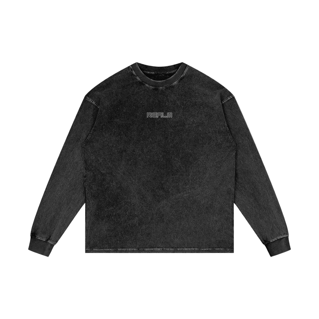 R-25 Oversized Graphic Long Sleeve