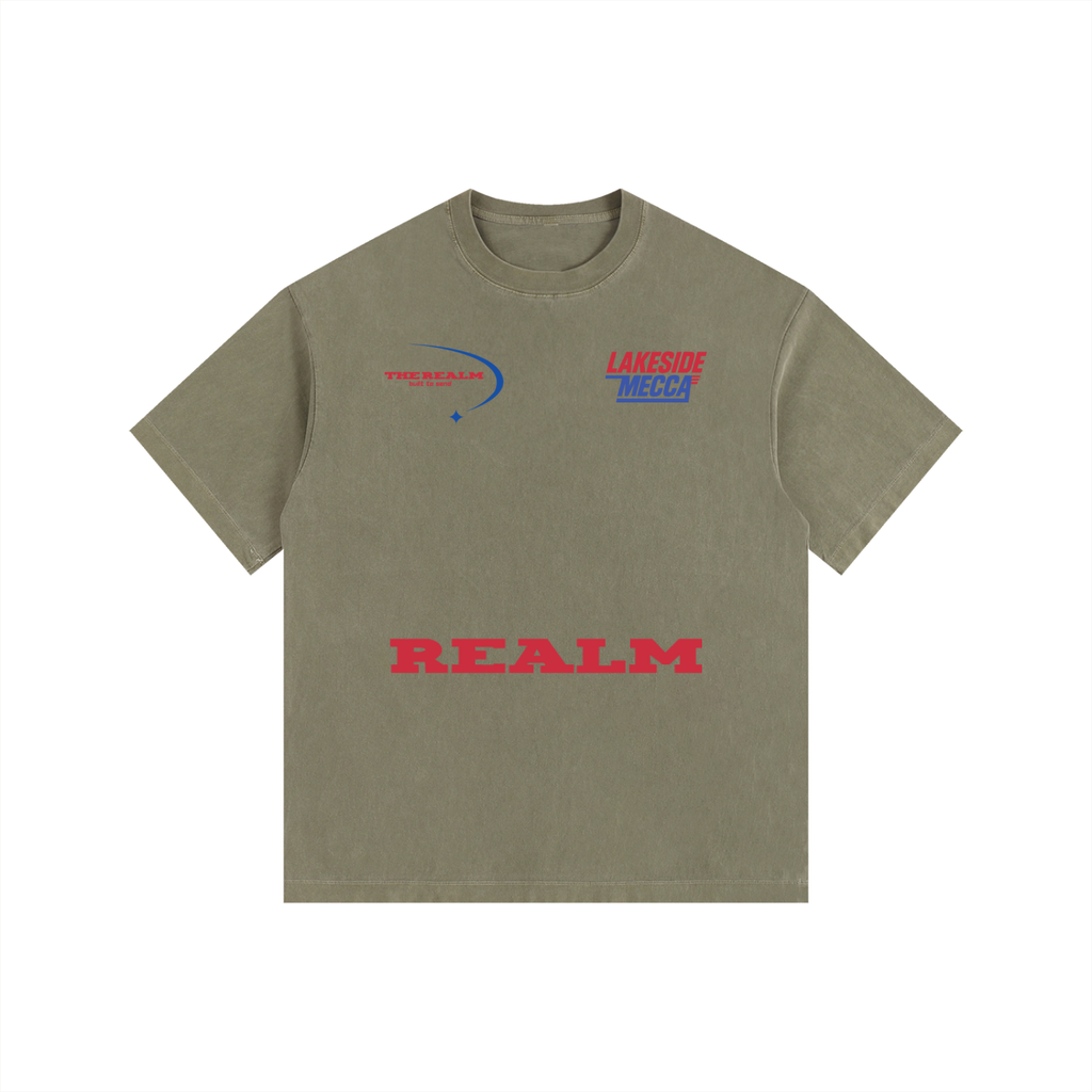 Vintage Washed Oversized Cotton T-Shirt
