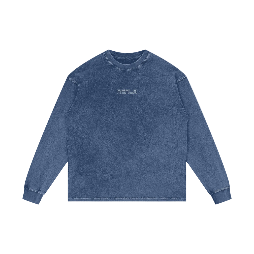 R-25 Oversized Graphic Long Sleeve