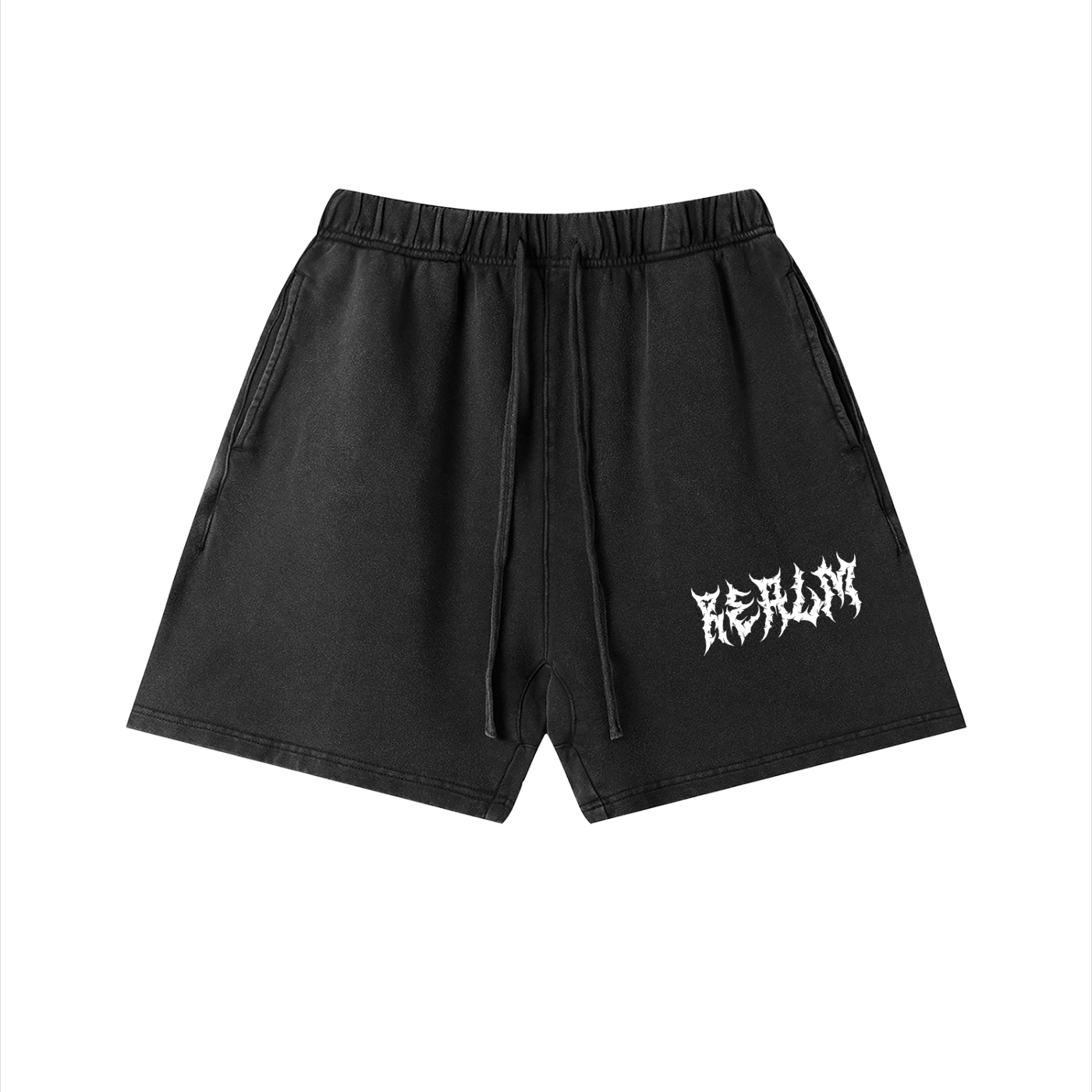 Vintage Washed Cotton Shorts