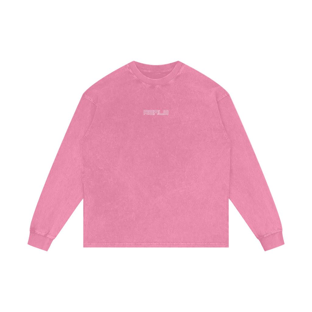 R-25 Oversized Graphic Long Sleeve