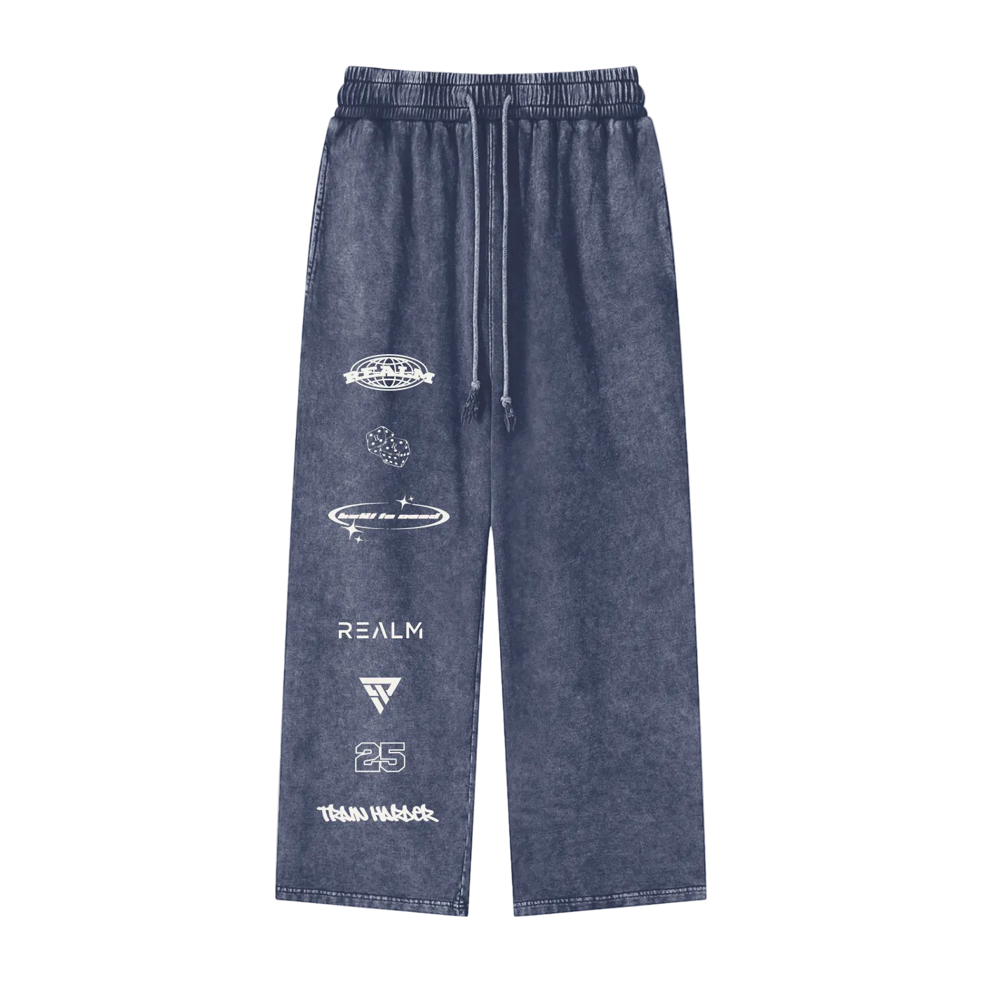 Realm Graphic Straight Leg Sweatpants