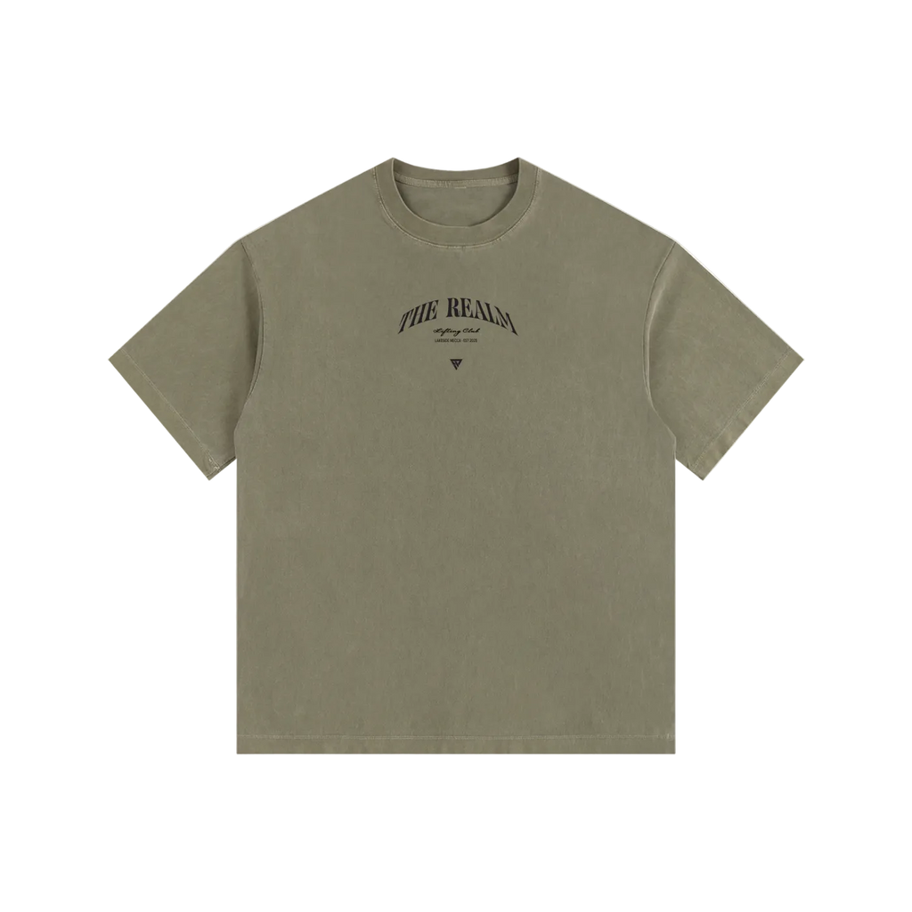 Realm Lifting Club Vintage Tee