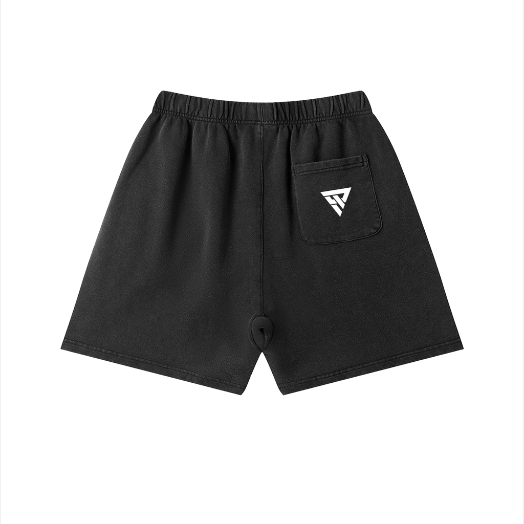 Vintage Washed Cotton Shorts