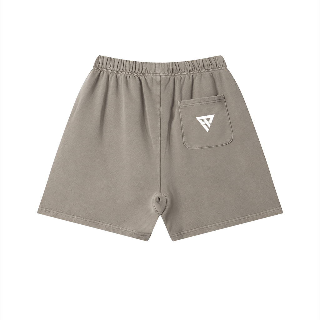 Vintage Washed Cotton Shorts