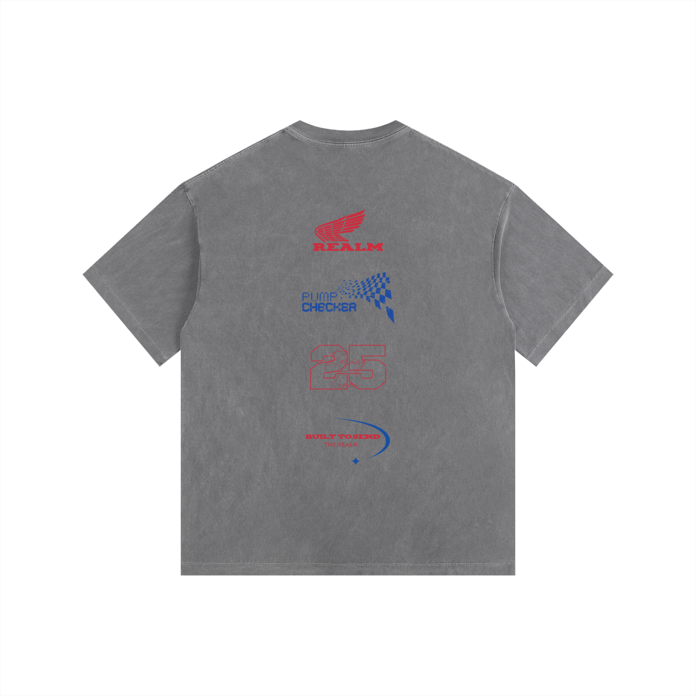 Vintage Washed Oversized Cotton T-Shirt