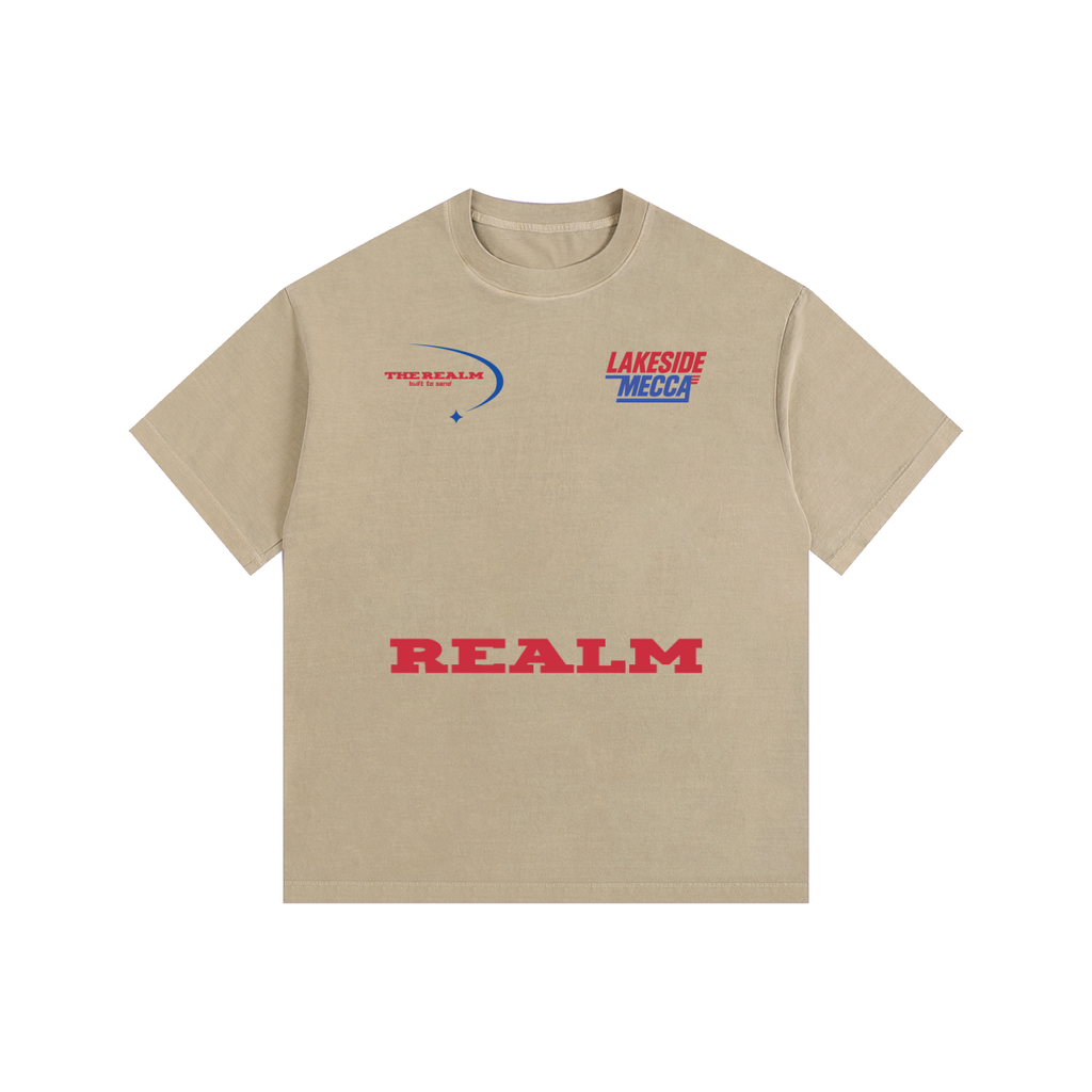 Vintage Washed Oversized Cotton T-Shirt