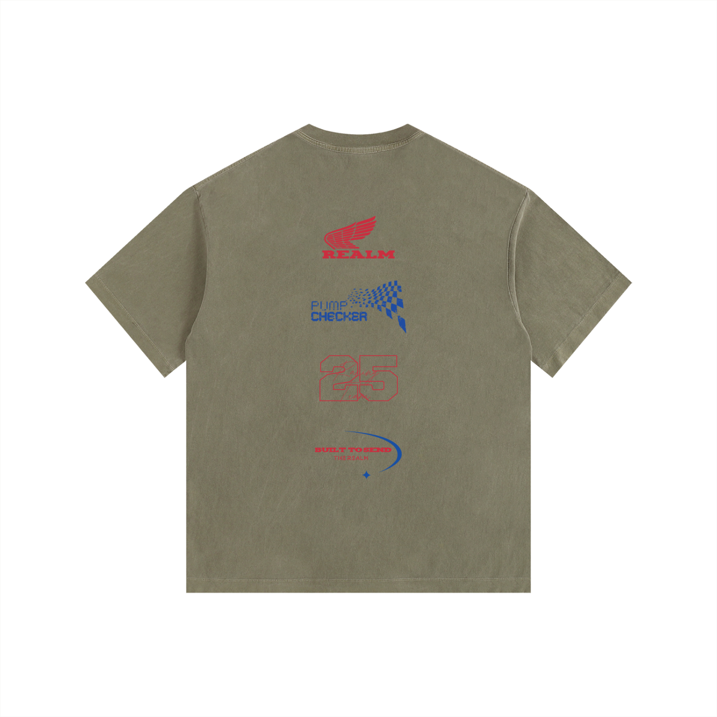 Vintage Washed Oversized Cotton T-Shirt