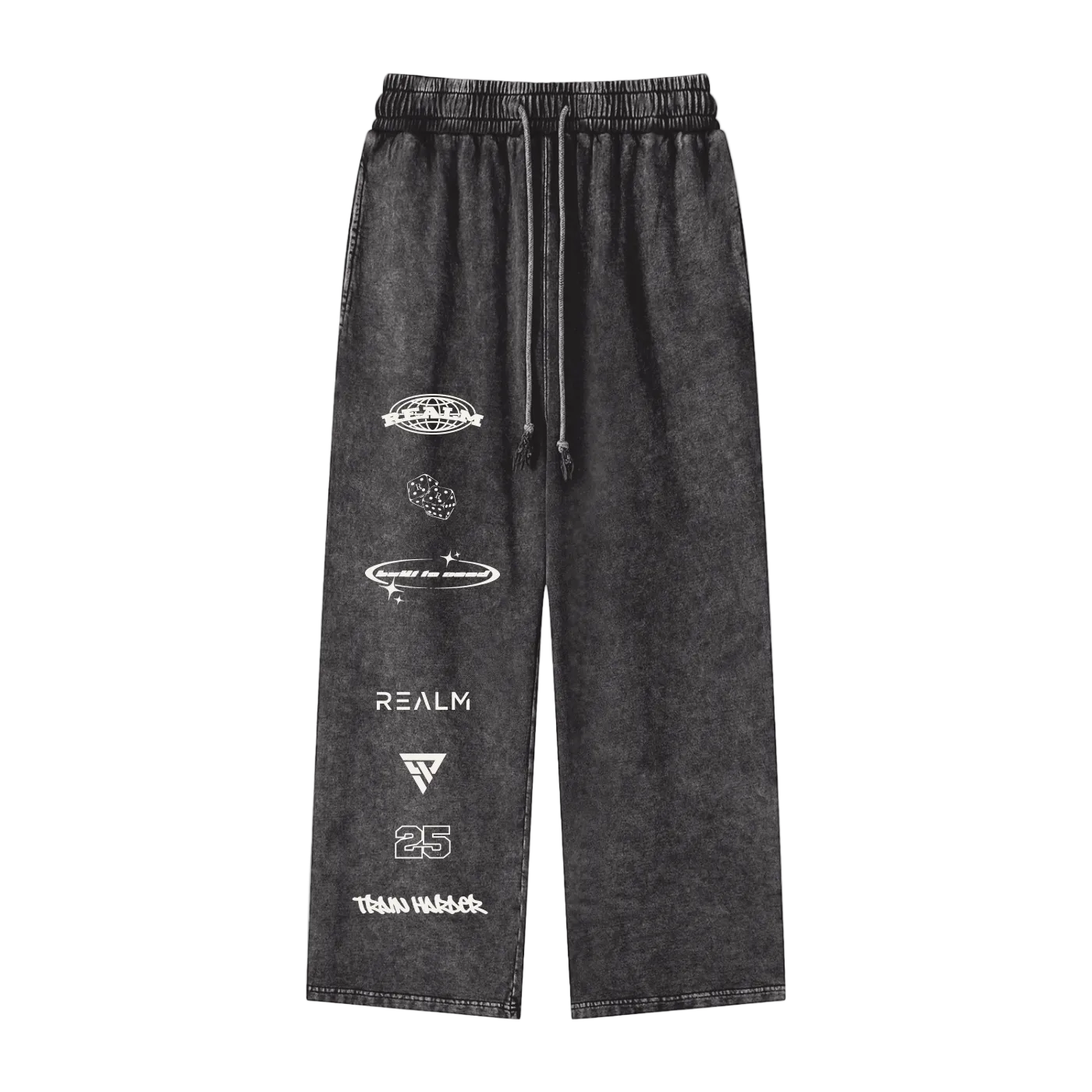 Realm Graphic Straight Leg Sweatpants