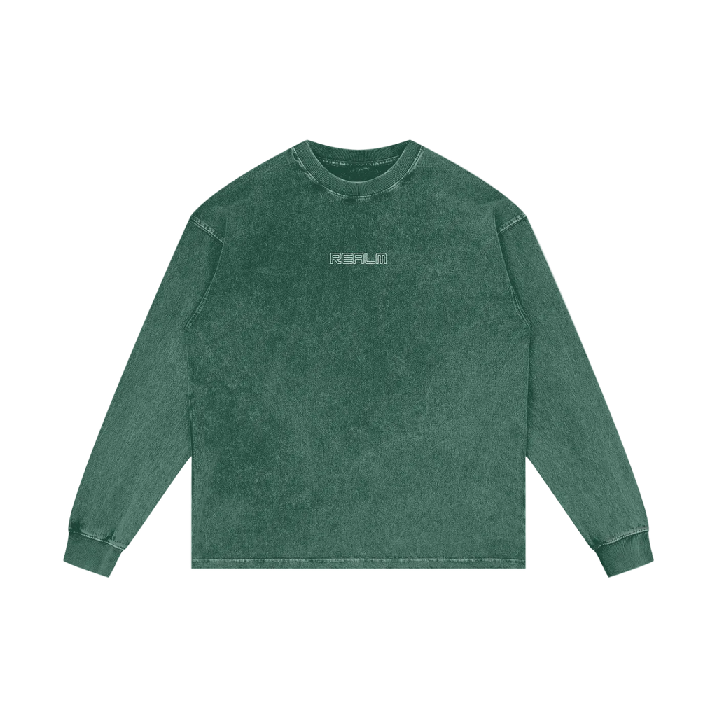 R-25 Oversized Graphic Long Sleeve