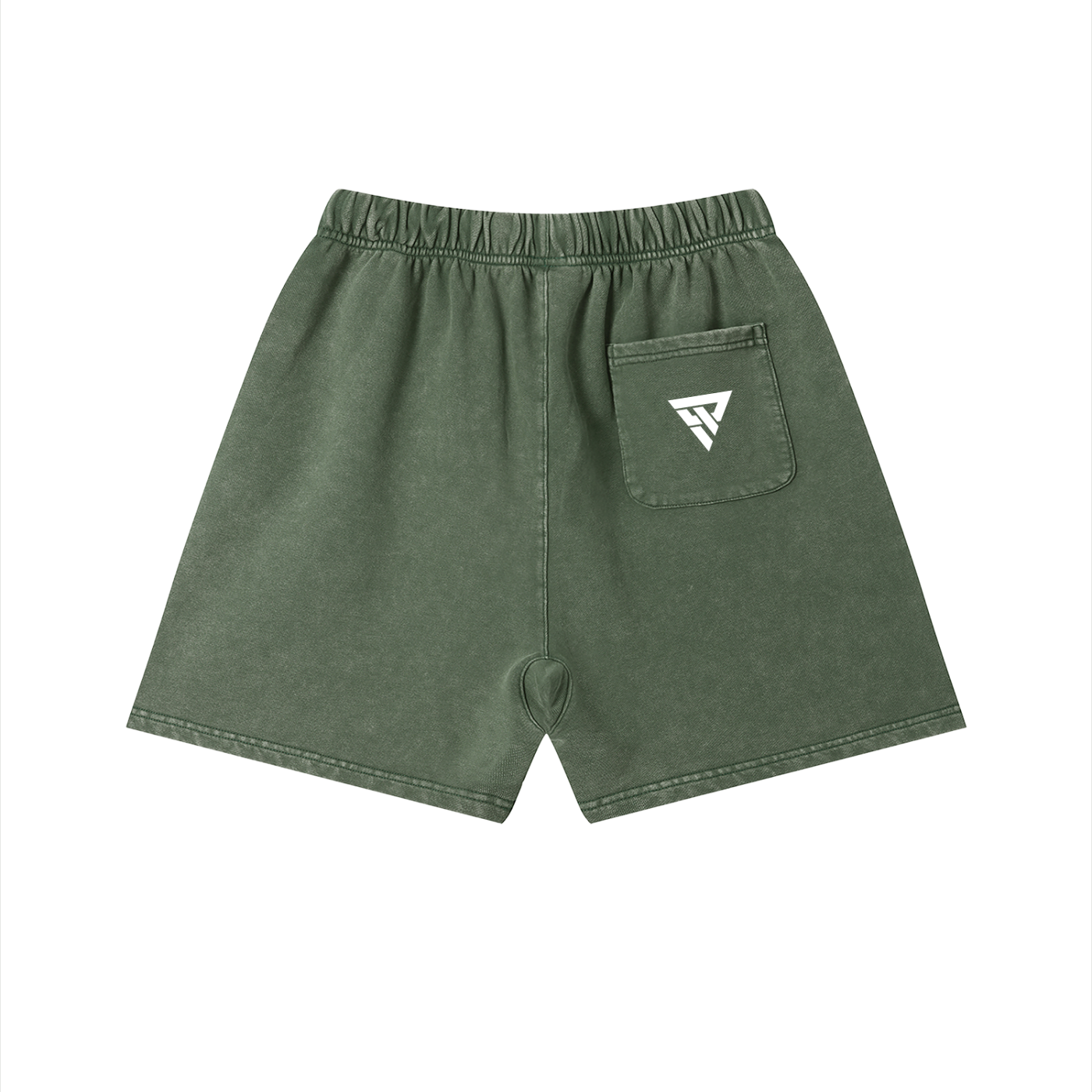 Vintage Washed Cotton Shorts