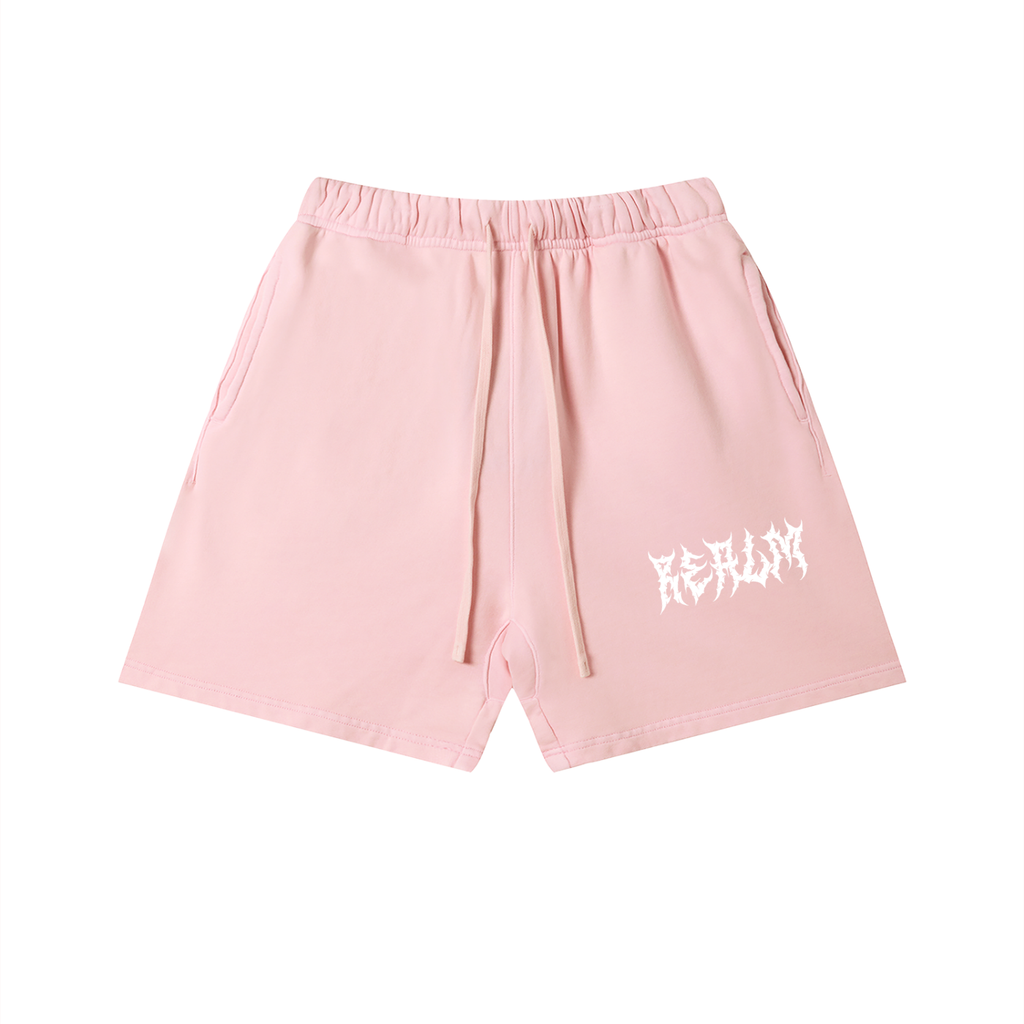 Vintage Washed Cotton Shorts