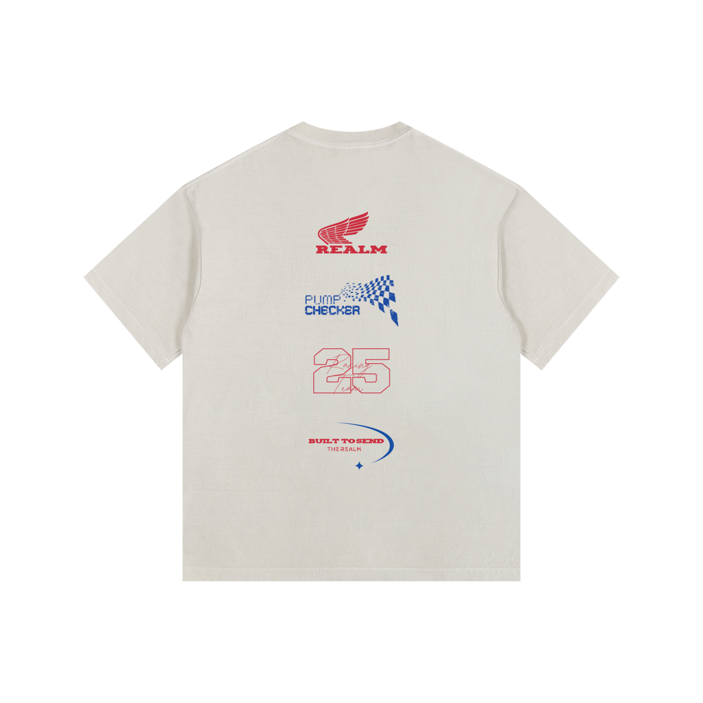 Vintage Washed Oversized Cotton T-Shirt