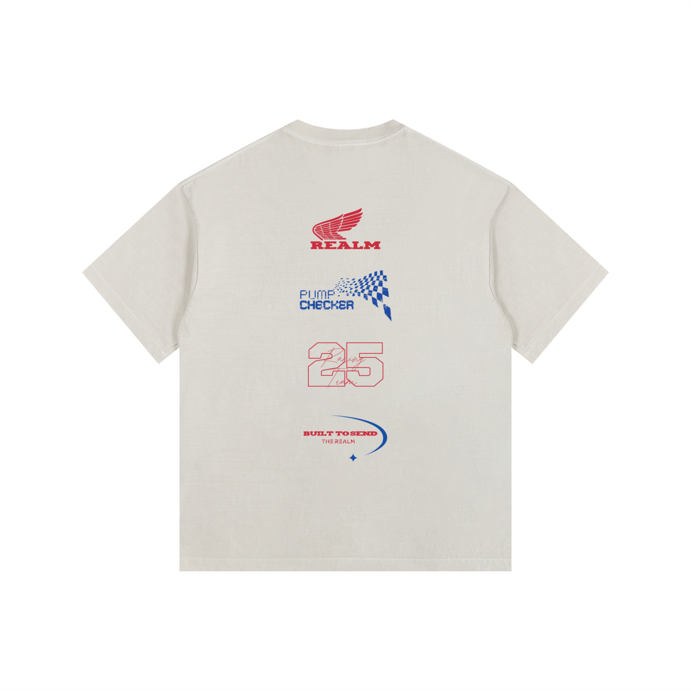 Vintage Washed Oversized Cotton T-Shirt