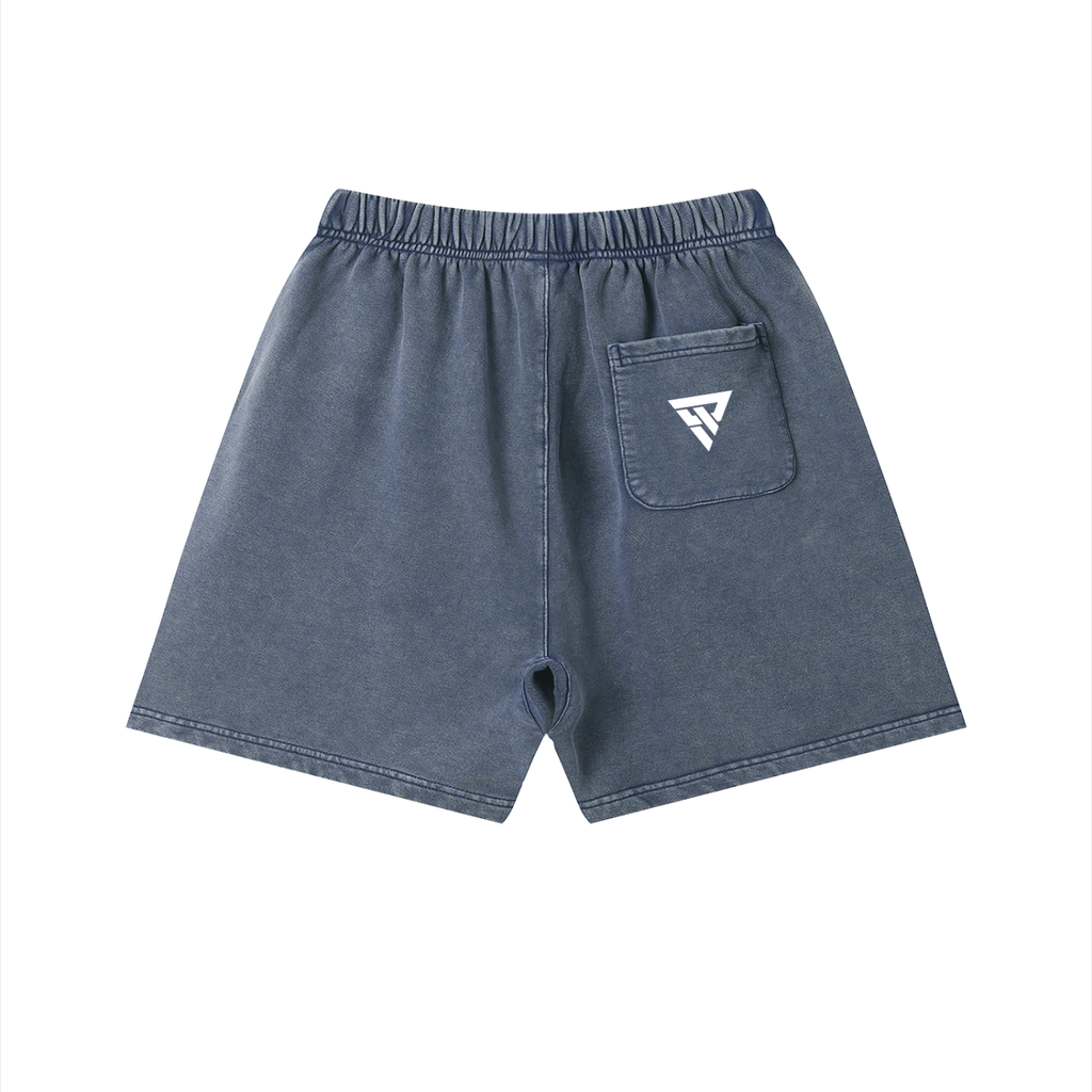 Vintage Washed Cotton Shorts